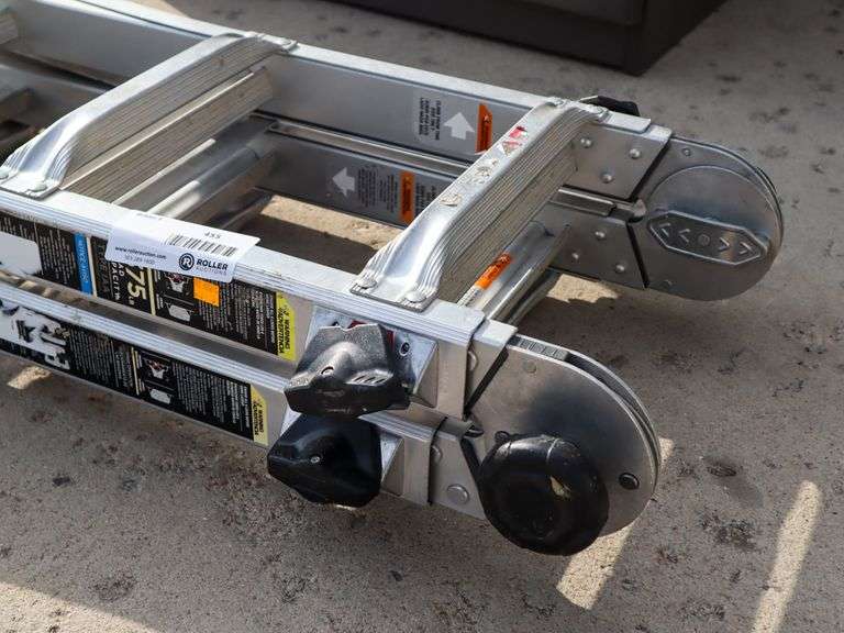Gorilla Ladders MPX22 22ft MultiPosition Ladder Roller Auction