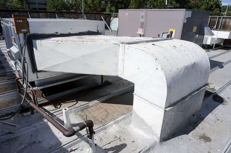 Reznor Exhaust Hood MakeUp Air Unit Roller Auctions