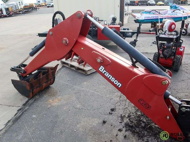 Branson 9620 Backhoe Attachment, 24" Bucket Roller Auctions