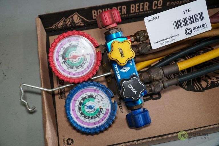 Imperial Manifold Gauge Set Roller Auctions