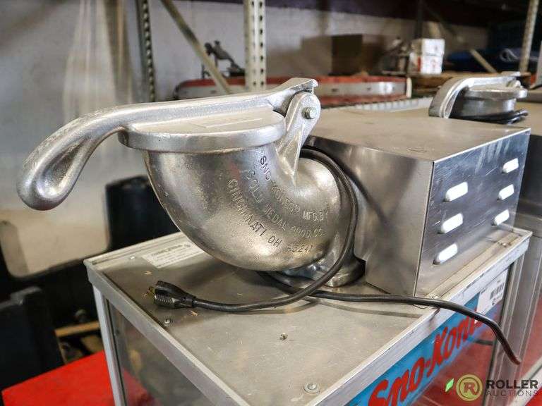 Gold Medal Snow Cone Machine Roller Auctions