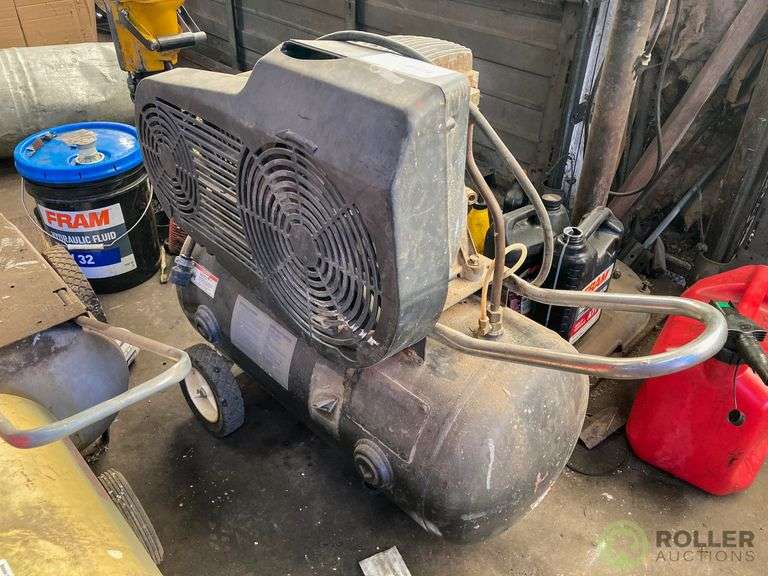Ingersoll Rand 4000 Air Compressor, 2Hp Roller Auctions