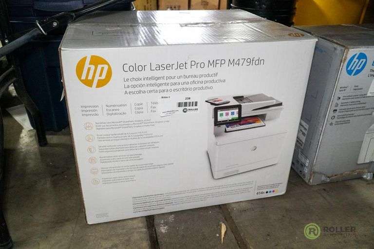 Hp LaserJet Pro MFP M479FDN Multi Function Printer - Roller Auctions