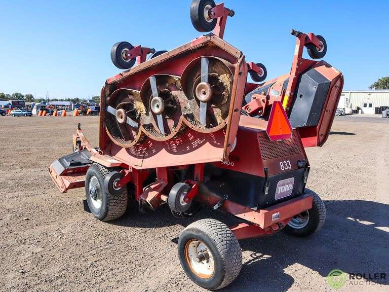 Toro Groundsmaster 580D RideOn Batwing Mower Roller Auctions