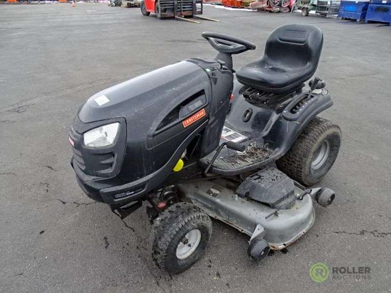 Craftsman YT4500 Ride On Mower, Gas, 26Hp, 54in Cut, Showing 534 Hours