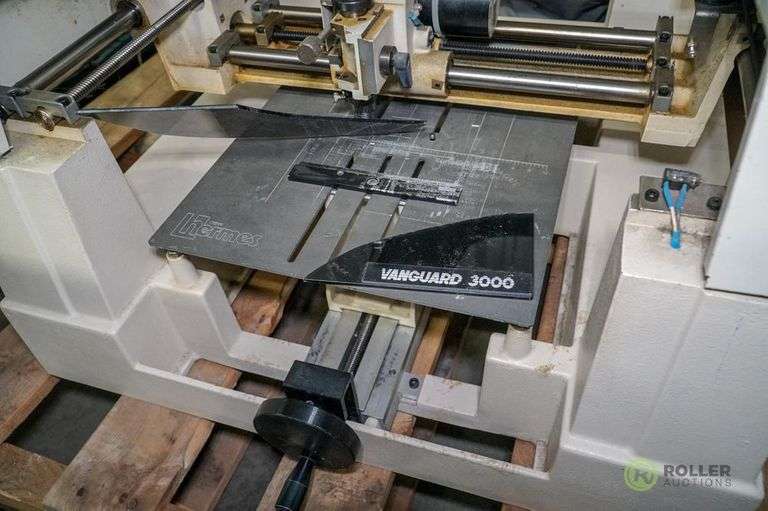 New Hermes Vanguard 3000 Engraving Machine Roller Auctions