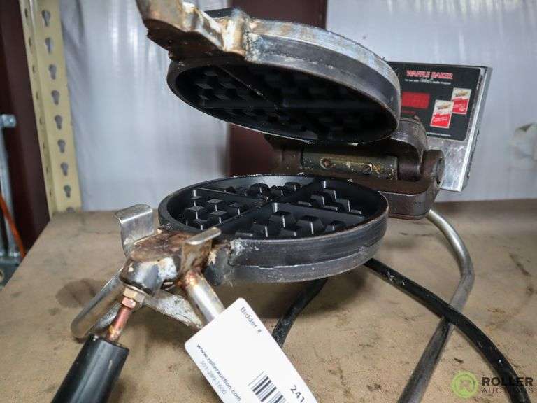 Carbons RTP Golden Malted Waffle Baker Roller Auctions