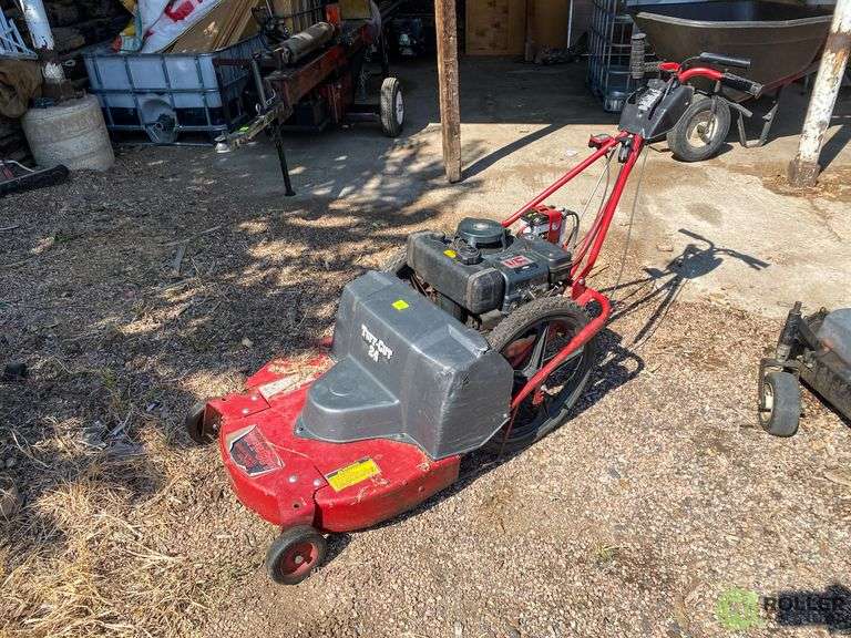 Tuff Cut 24 High Wheel Mower, Gas, 24" Cut Roller Auctions
