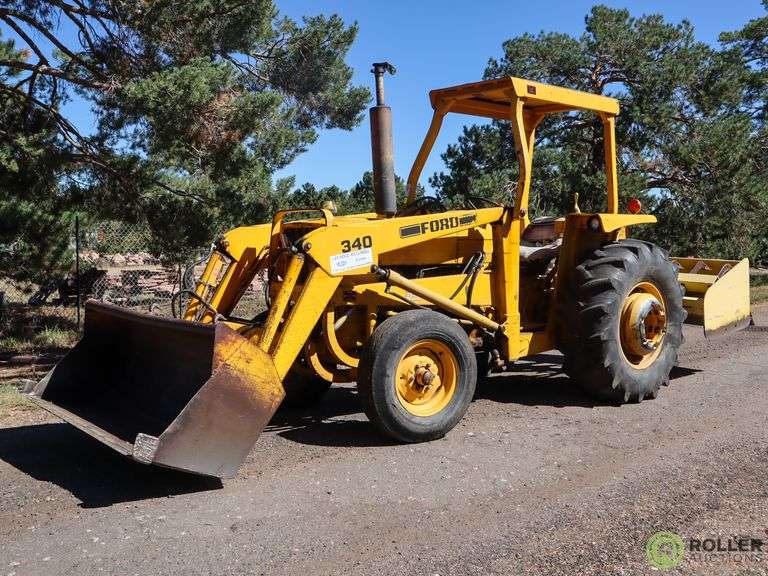 Ford 340 Tractor, Diesel, Front End Loader Assembly, 72" Bucket