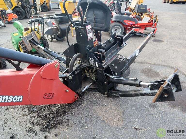 Branson 9620 Backhoe Attachment, 24" Bucket Roller Auctions