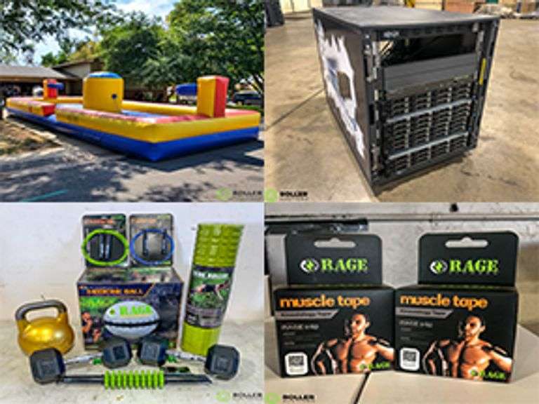 Surplus Furniture & IT Equipment, Rage Fitness Equipment and Event & Party Equipment