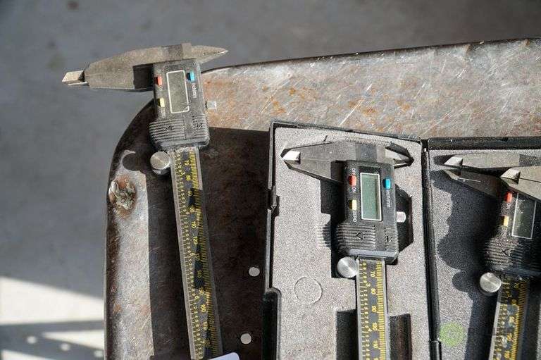 (4) Whitworth Digital Calipers Roller Auctions