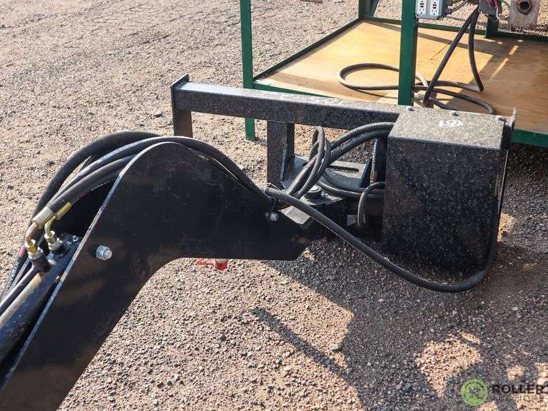 Topcat Hydraulic Mower Attachment To Fit Skid Steer Loader Roller