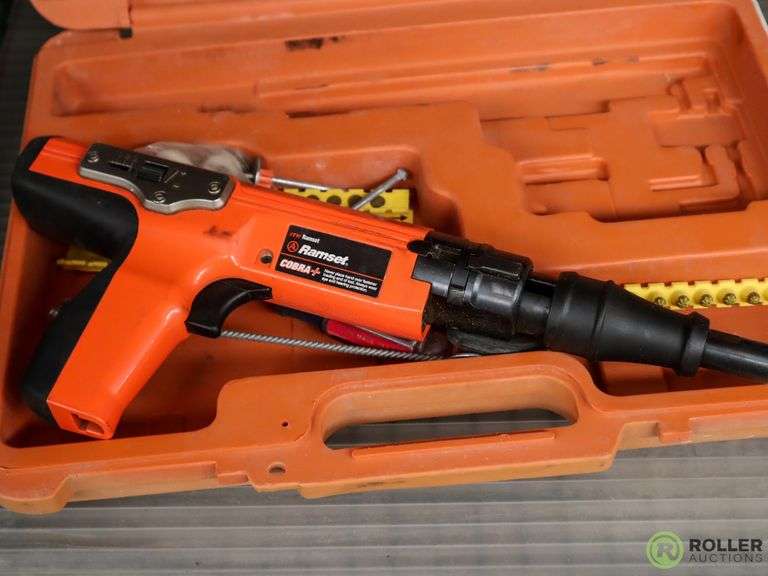 Ramset Cobra Plus Powder Actuated Fastener Roller Auctions