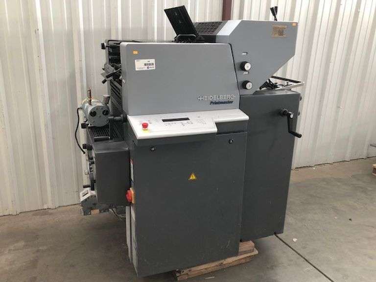 Surplus Print Shop Equipment From Local Government Entity Roller Auctions