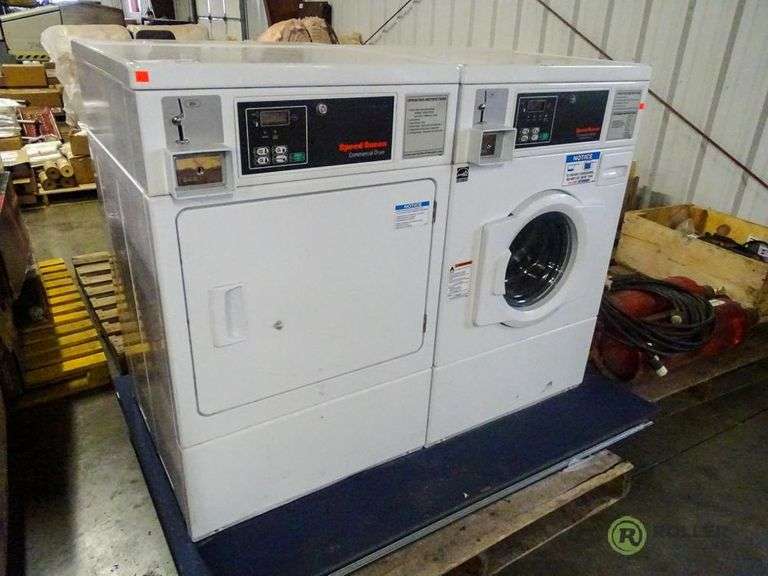 Speed Queen Commercial Washer & Dryer Roller Auctions