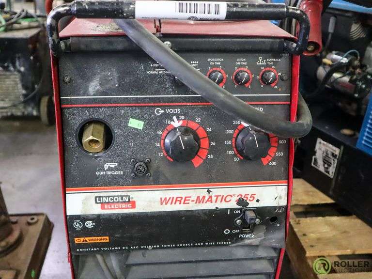 Lincoln Electric WireMatic 255 Arc Welder / Wire Feeder Roller Auctions