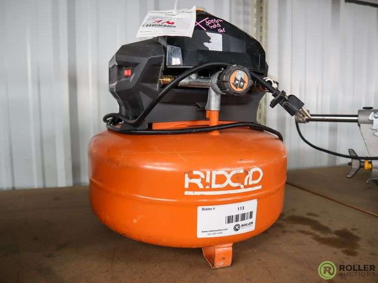 Rigid 6Gallon Compressor (Does Not Hold Air) Roller Auctions