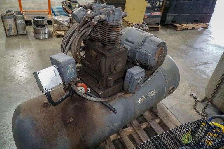 Wayne 3102H Horizontal Air Compressor With Leland Electric Motor, 2Hp