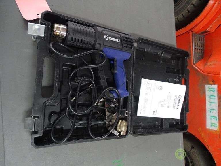Kobalt HG2000 LCD Heat Gun Roller Auctions