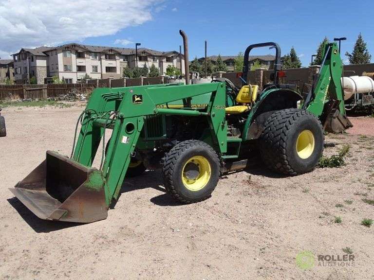 John Deere 5300 Tractor, 3 Cyl Diesel, John Deere 540 Front Loader Assembly with 60in Bucket
