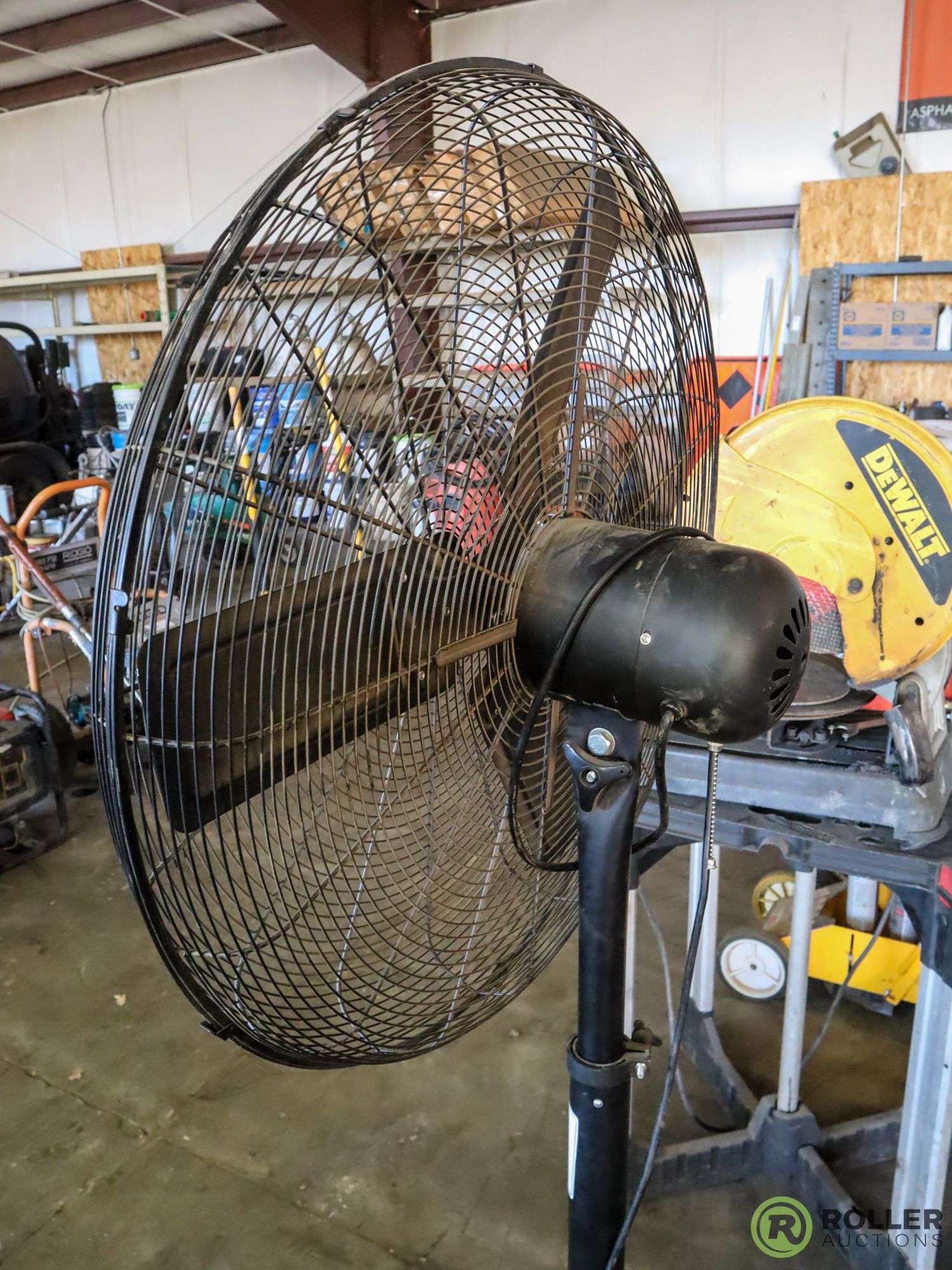 Pedestal Shop Fan - Roller Auctions