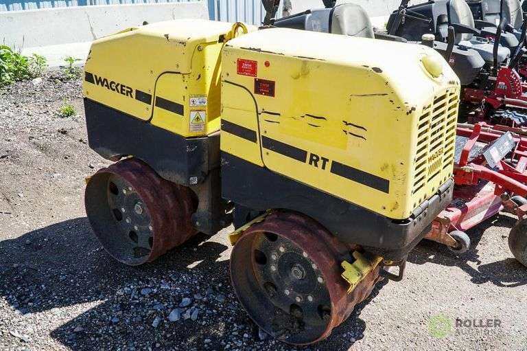 Wacker RT WalkBehind Sheeps Foot Compactor, w/ Remote, Lombardini