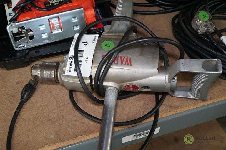 Wards 1/2in Electric Drill and Black & Decker JS200 Jig