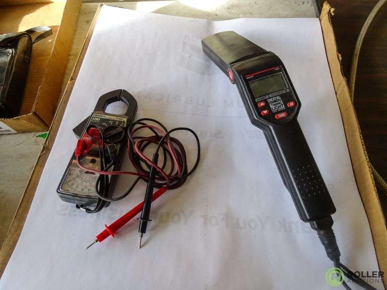 Tray of Hioki 3100 ClampOn Hi Tester With Case and Innova 3568