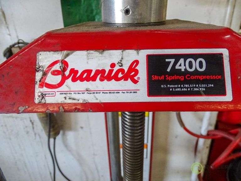 Branick 7400 Strut Spring Compressor Roller Auctions