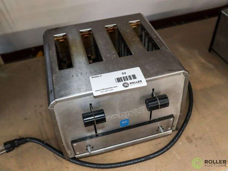 Waring WCT800 Commercial Toaster Roller Auctions