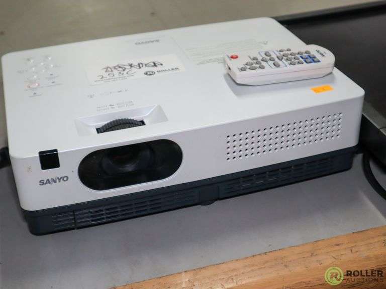 Sanyo XGA Projector, NEC AccuSync AS192 Monitor, Toner Cartridge, card