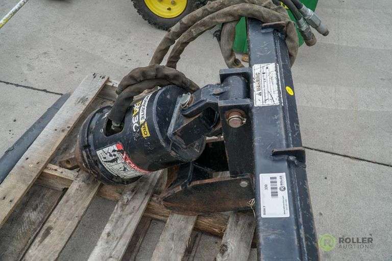 John Deere PA30 Worksite Pro Skid Steer Auger Attachment Roller Auctions
