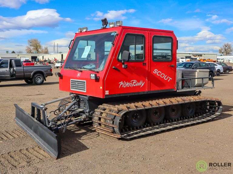 2009 Pisten Bully Scout SnowCat Roller Auctions