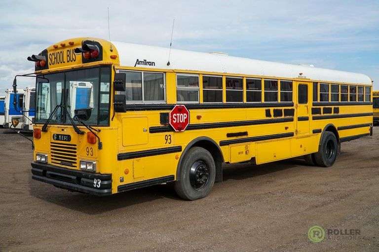 1995 INTERNATIONAL GENESIS AMTRAN 78PASSENGER SCHOOL BUS, Navistar Diesel, Automatic, 31,080 LB