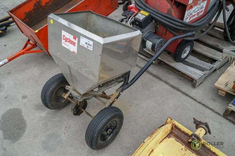 Cyclone 100 Seed Spreader Roller Auctions