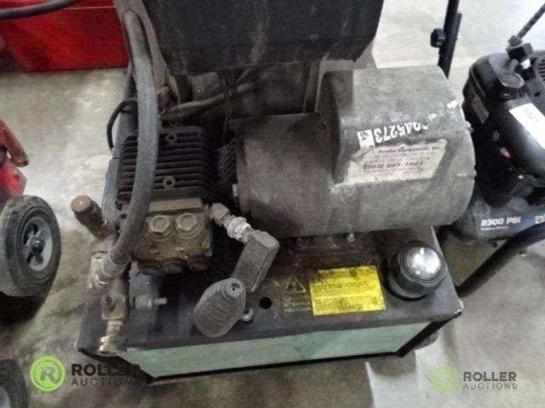Ramteq Pressure Washer, Diesel Roller Auctions