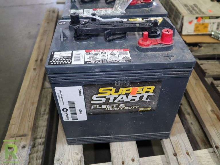 (4) Super Start EV125 Batteries Roller Auctions