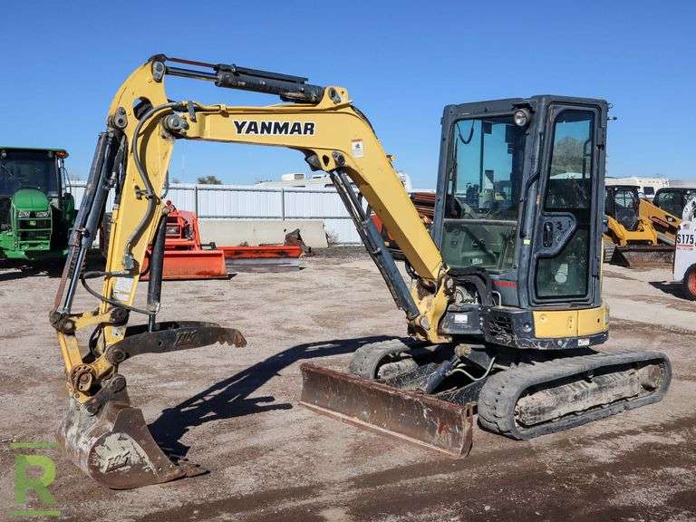 2018 Yanmar Vi035 Mini Excavator Roller Auctions