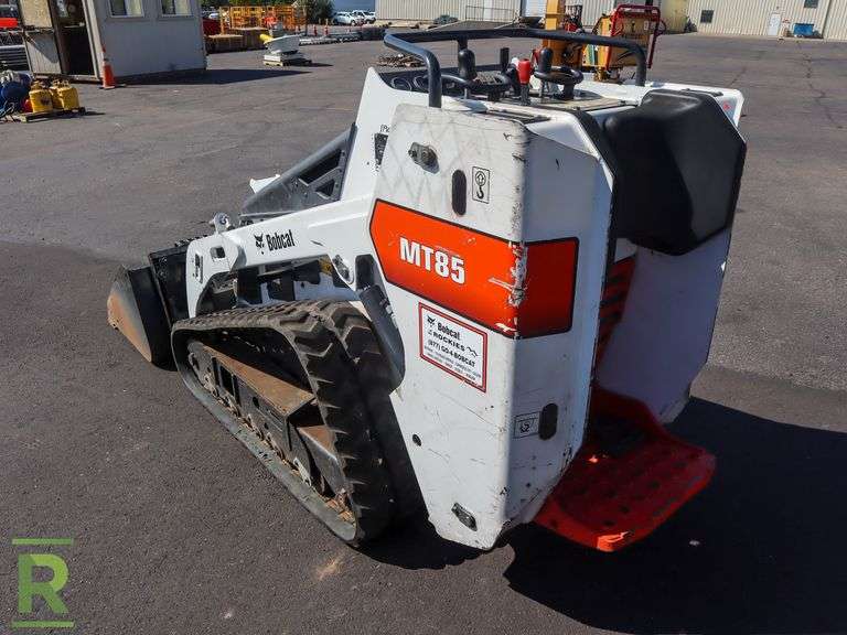 2019 Bobcat MT85 Mini Loader Roller Auctions