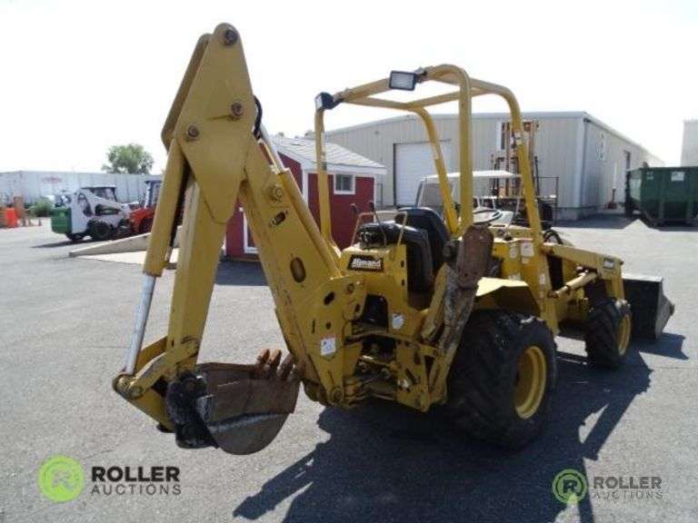 Allmand TLB 425 ESL Loader / Backhoe, 3Cylinder Kubota Diesel, 56in Loader Bucket, 15in and