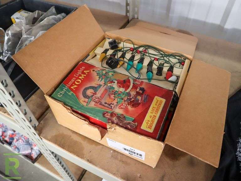 Vintage Christmas Lights Roller Auctions