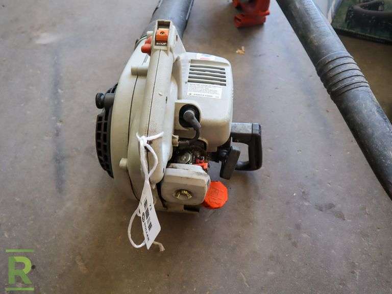 (2) Blowers; Echo ES210 Gas and Black & Decker, 20V Roller Auctions