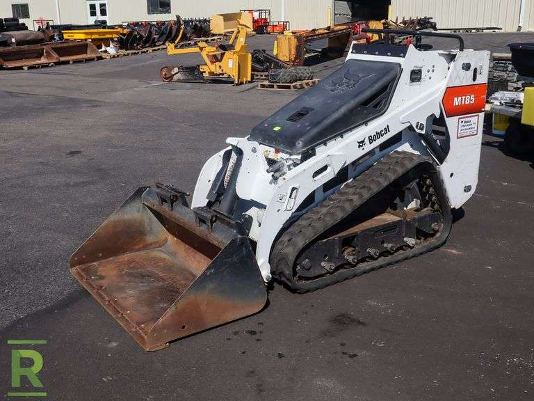 2019 Bobcat MT85 Mini Loader Roller Auctions