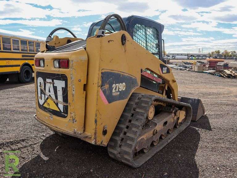 2009 Caterpillar 279C Crawler Skid Steer Loader Roller Auctions