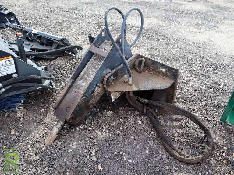 Bobcat Hydraulic Breaker Attachment to Fit Skid Steer Roller Auctions