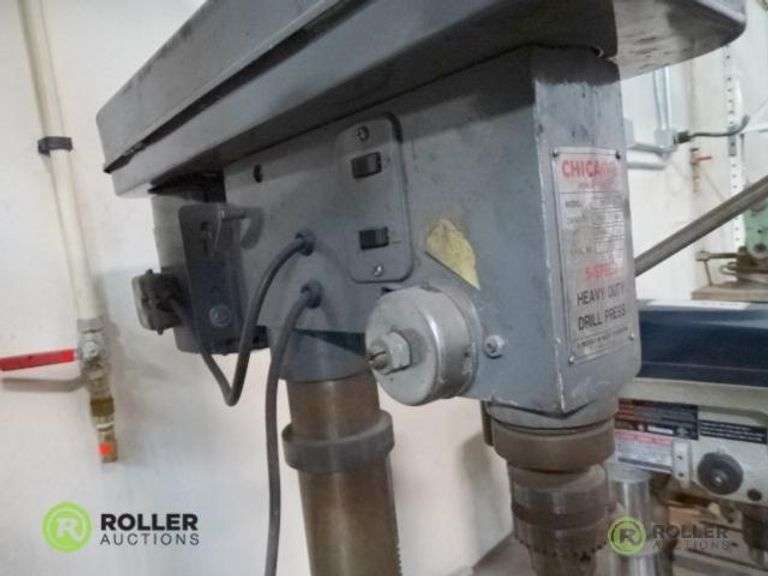 Chicago DP515 Benchtop Drill Press Roller Auctions