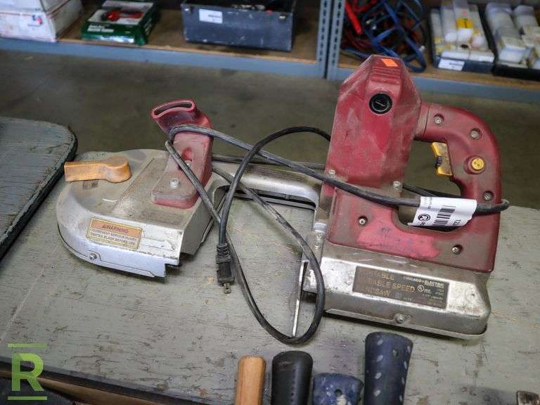 Chicago Electric 47840 Portable Bandsaw Roller Auctions
