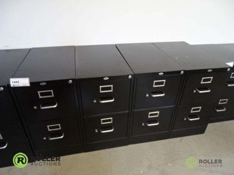 (4) Office Depot 2Drawer Filing Roller Auctions