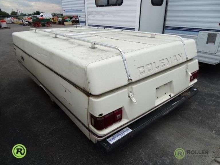 1989 COLEMAN WILLIAMSBURG S/A PULL BEHIND POP UP CAMPER, Ball Hitch VIN